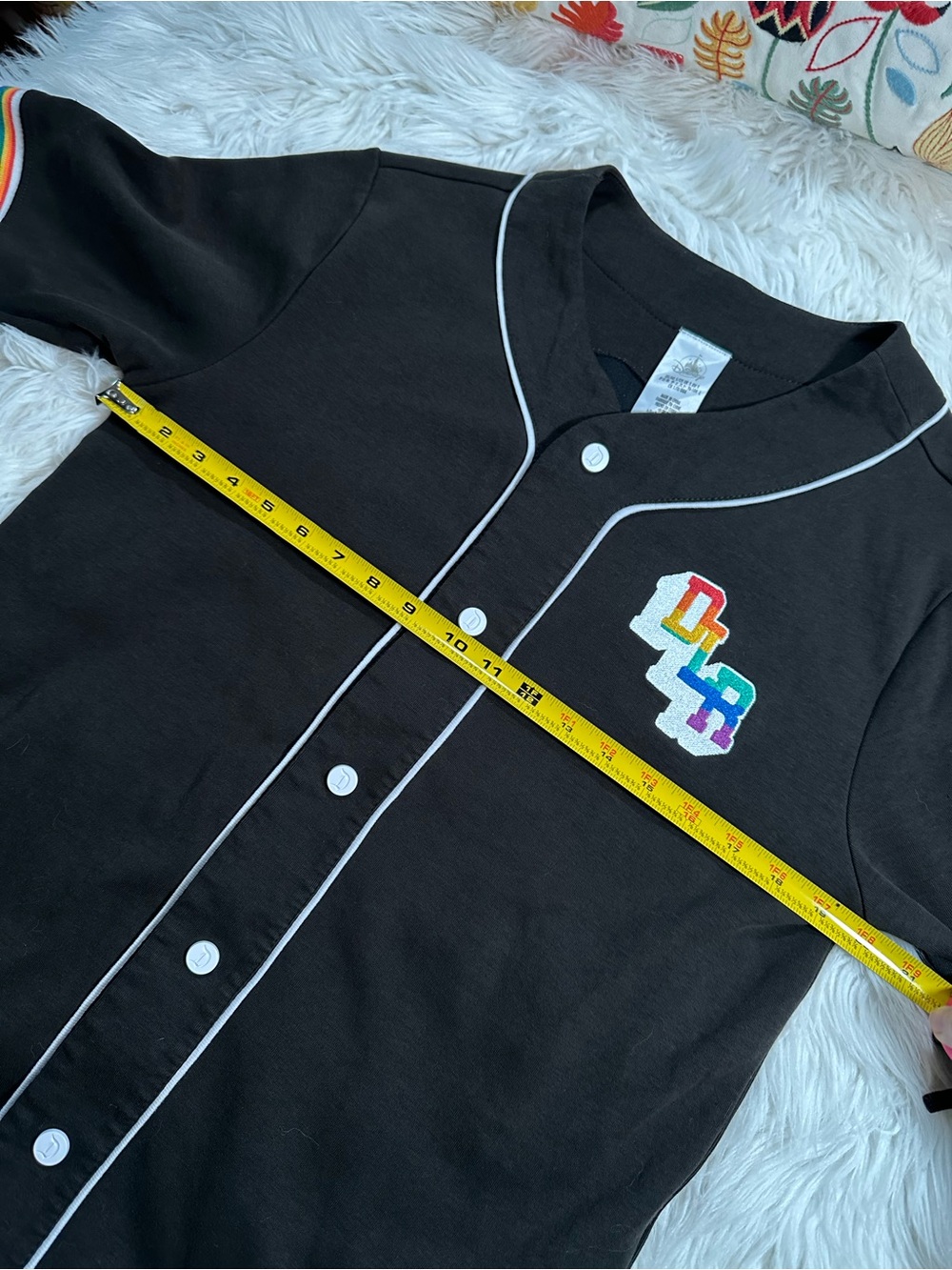Disneyland Resorts • Unisex Pride Snap Front Embroidery Jersey - Picture 9 of 15